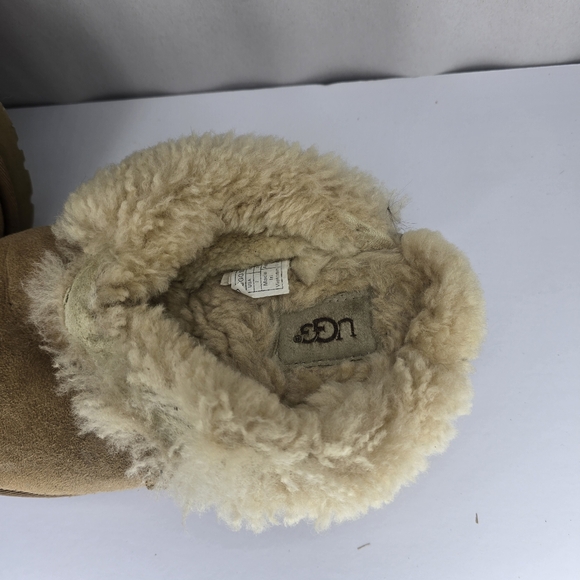 Ugg Disquette Slipper in Chestnut Suede Size 7 Cozy - Picture 2 of 7